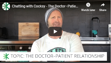 Cocksy on the doctor-patient relationship