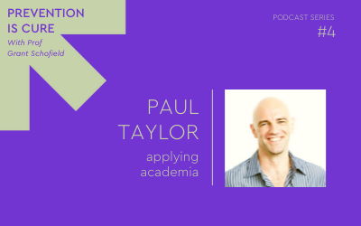 Mental Health Podcast Series #4 – Applying Academia with Paul Taylor